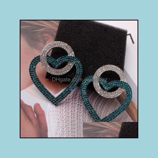 stud earrings jewelry s1181 fashion s925 sier post diamond crystal heart drop delivery 2021 myynb, Golden;silver
stud earrings jewelry s1181 fashion s925 sier post diamond crystal heart drop delivery 2021 myynb, Golden;silver