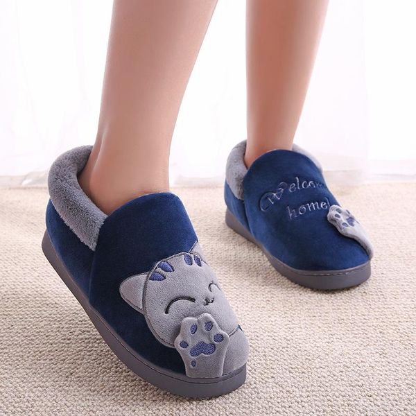slippers drop men winter warm home slipper couple shoes female plush cat animal slip on soft comfort ladies plus indoor flats, Black
slippers drop men winter warm home slipper couple shoes female plush cat animal slip on soft comfort ladies plus indoor flats, Black