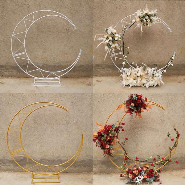 party decoration wedding props moon boat hall iron background screen el window crescent shelf
party decoration wedding props moon boat hall iron background screen el window crescent shelf
