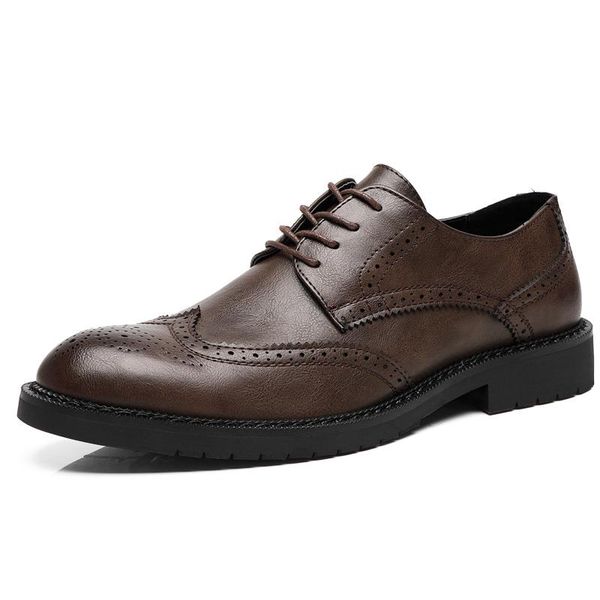 dress shoes 2021 men autumn brogue style paty leather wedding flats oxfords formal mens, Black
dress shoes 2021 men autumn brogue style paty leather wedding flats oxfords formal mens, Black