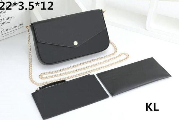 fashion 3pcs/set pochette felicie chain bag m64064 bags women shoulder handbags embossed flower crossbody handbag purse card holder wallet
fashion 3pcs/set pochette felicie chain bag m64064 bags women shoulder handbags embossed flower crossbody handbag purse card holder wallet