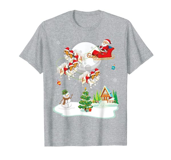 santa claus and papillon dogs snowman dance noel gifts snow t-shirt, White;black
santa claus and papillon dogs snowman dance noel gifts snow t-shirt, White;black
