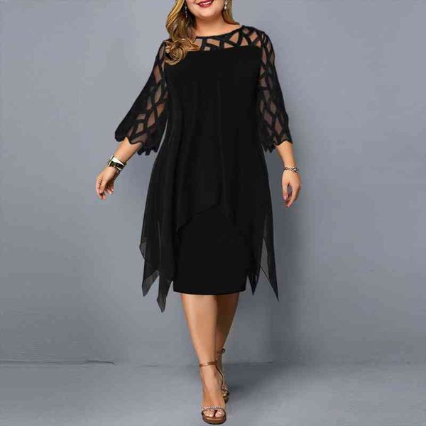 womens dress plus size party black dress birthday mesh clubwear vestidos mesh summer wedding chiffon maxi 6xl, Black;gray
womens dress plus size party black dress birthday mesh clubwear vestidos mesh summer wedding chiffon maxi 6xl, Black;gray