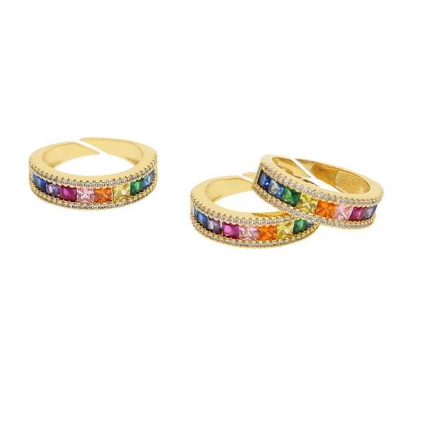 wedding rings 2021 rainbow baguette cubic zirconia cz gold color engagement band adjust ring for women elegance drop female jewelry, Slivery;golden
wedding rings 2021 rainbow baguette cubic zirconia cz gold color engagement band adjust ring for women elegance drop female jewelry, Slivery;golden