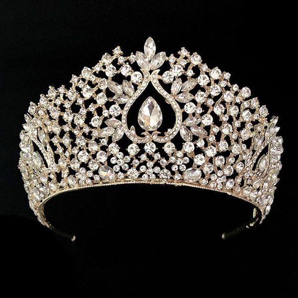 wedding crown crystal rhinestone tiaras bridal hair jewelry gold/silver color headbands for women royal princess diadem forseven, Golden;silver
wedding crown crystal rhinestone tiaras bridal hair jewelry gold/silver color headbands for women royal princess diadem forseven, Golden;silver