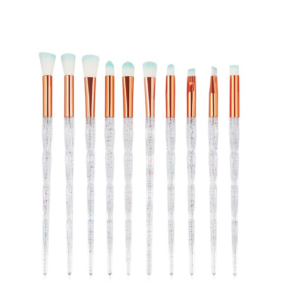 10pcs diamond makeup brushes set women foundation powder blush eye shadow lip cosmetic colorful for make up tools
10pcs diamond makeup brushes set women foundation powder blush eye shadow lip cosmetic colorful for make up tools