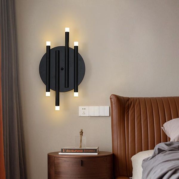 wall lamp modern led bedroom bedside simple staircase living room background nordic minimalist sconces
wall lamp modern led bedroom bedside simple staircase living room background nordic minimalist sconces
