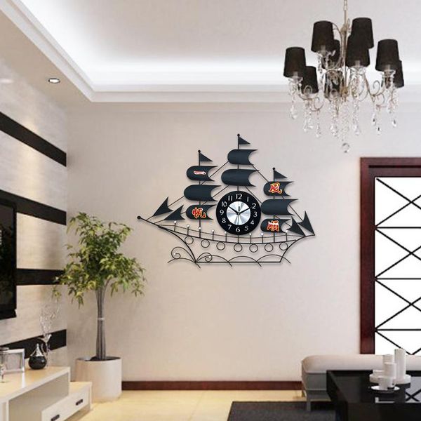 wall clocks creative clock living room modern simple personality quiet quartz plain sailing
wall clocks creative clock living room modern simple personality quiet quartz plain sailing