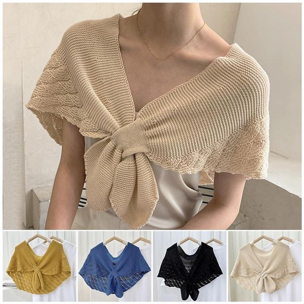 scarves solid color autumn winter knitted shawl scarf women soft wraps female elegant warm neckerchief sleeve false collar, Blue;gray
scarves solid color autumn winter knitted shawl scarf women soft wraps female elegant warm neckerchief sleeve false collar, Blue;gray