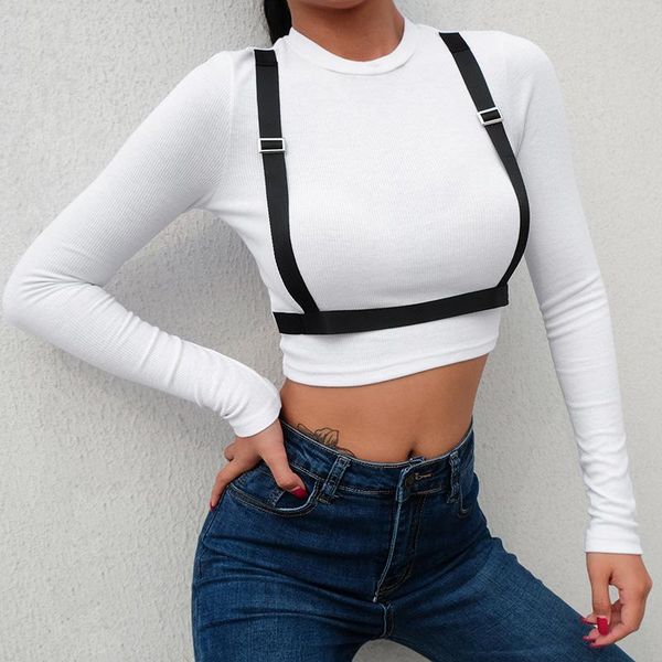 women's t-shirt 2021 spring long sleeve crop fashion short white patchwork t-shirts female streetwear slim solid t shirts clothes
women's t-shirt 2021 spring long sleeve crop fashion short white patchwork t-shirts female streetwear slim solid t shirts clothes