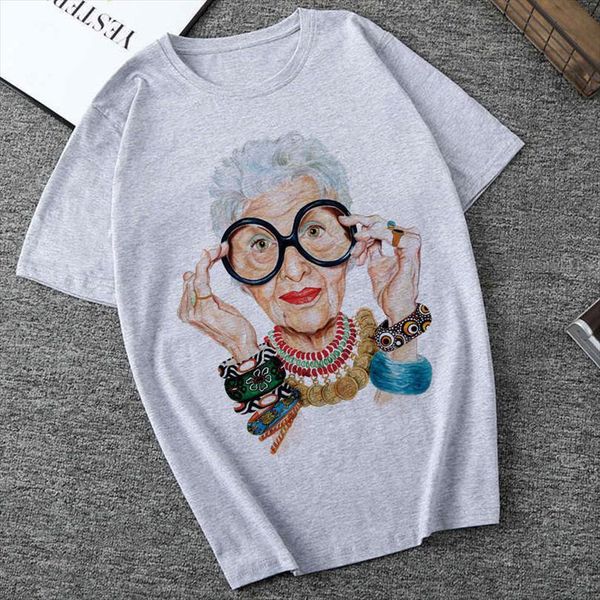 fashion short sleeve harajuku men t shirt aesthetics old woman print tees casual korean kawaii streetwear, White;black
fashion short sleeve harajuku men t shirt aesthetics old woman print tees casual korean kawaii streetwear, White;black