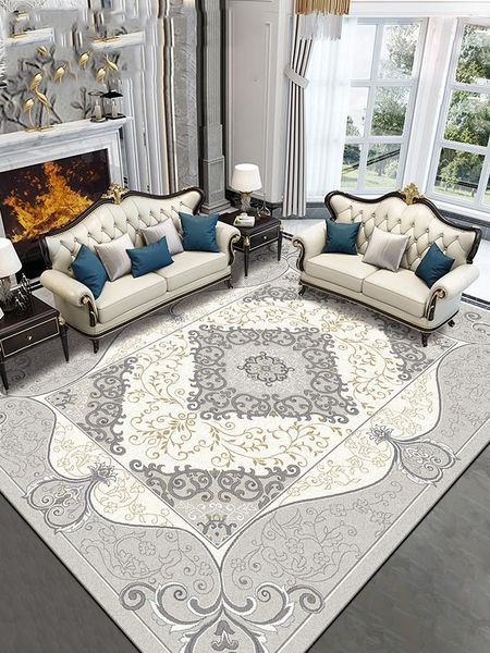 carpets american light luxury carpet for living room retro persian bedroom rug home coffee table floor mat simple modern bedside blanket
carpets american light luxury carpet for living room retro persian bedroom rug home coffee table floor mat simple modern bedside blanket