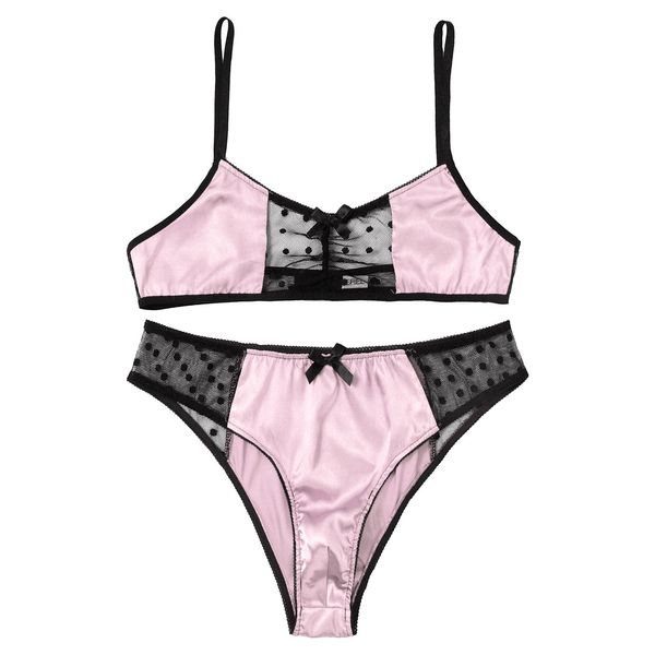 mens lingerie sissy crossdresser set sheer mesh patchwork spaghetti strap satin erotic costume bra with thongs briefs, Black;white
mens lingerie sissy crossdresser set sheer mesh patchwork spaghetti strap satin erotic costume bra with thongs briefs, Black;white