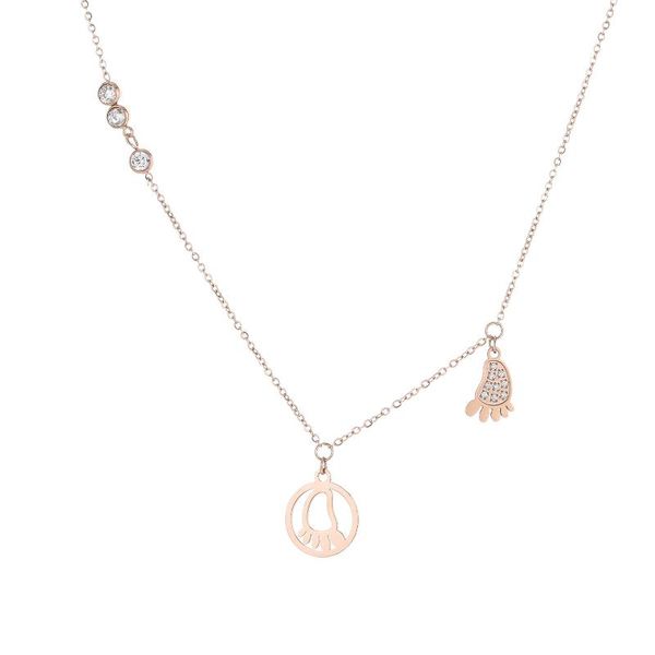 pendant necklaces lureme stainless steel lovely footprint necklace for women and girls, Silver
pendant necklaces lureme stainless steel lovely footprint necklace for women and girls, Silver