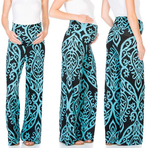 maternity bottoms women's straight pants pattern fashionable comfortable exquisite floral print pregnancy s4, White
maternity bottoms women's straight pants pattern fashionable comfortable exquisite floral print pregnancy s4, White