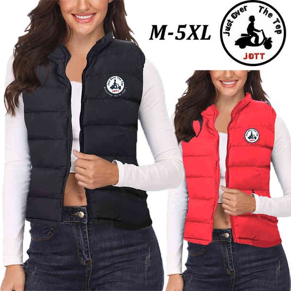 2022 autumn and winter down vest stand-collar sleeveless fashion women jott printed jacket oversize ensemble jogging female, Black
2022 autumn and winter down vest stand-collar sleeveless fashion women jott printed jacket oversize ensemble jogging female, Black