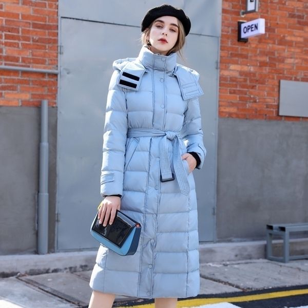winter padded warm coat woman thick duck down jacket long female overcoat slim solid color jackets winter portable parkas women 201103, Black
winter padded warm coat woman thick duck down jacket long female overcoat slim solid color jackets winter portable parkas women 201103, Black