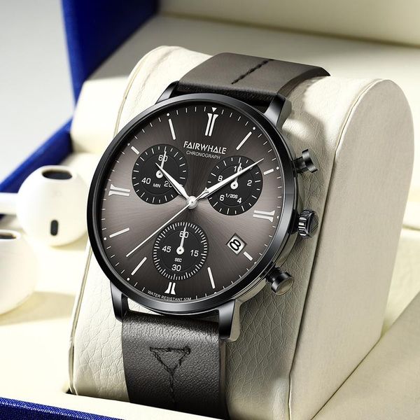 wristwatches fairwhale sport fashion chronograph waterproof stainless steel wristwatch big dial quartz clock with pointer men's watches, Slivery;brown
wristwatches fairwhale sport fashion chronograph waterproof stainless steel wristwatch big dial quartz clock with pointer men's watches, Slivery;brown