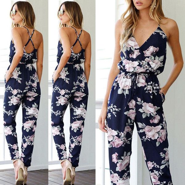 gym clothing fashion women summer v neck floral print spaghetti strap playsuit bodycon party long jumpsuit romper trousers blue jumpsuits, White;black
gym clothing fashion women summer v neck floral print spaghetti strap playsuit bodycon party long jumpsuit romper trousers blue jumpsuits, White;black