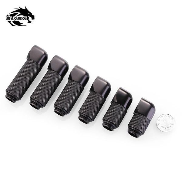 bykski g1/4'' 90 degree rotary fitting / extend 15/20/25/30/35/40mm water cooling adaptors color black silver b-rd90-exj
bykski g1/4'' 90 degree rotary fitting / extend 15/20/25/30/35/40mm water cooling adaptors color black silver b-rd90-exj