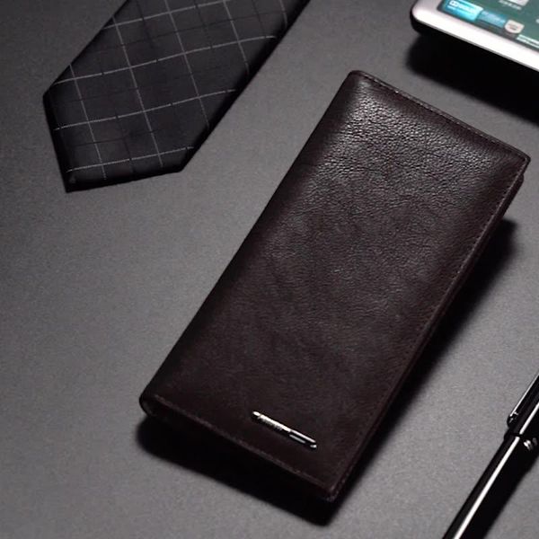 wallets luxurious genuine leather business men long style card holder male money coin purse large capacity, Red;black
wallets luxurious genuine leather business men long style card holder male money coin purse large capacity, Red;black