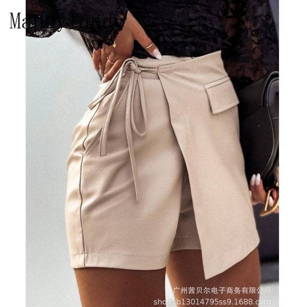 women's shorts mandylandy autumn fashion bandage high waist slim straight casual solid color pocket stitching, White;black
women's shorts mandylandy autumn fashion bandage high waist slim straight casual solid color pocket stitching, White;black