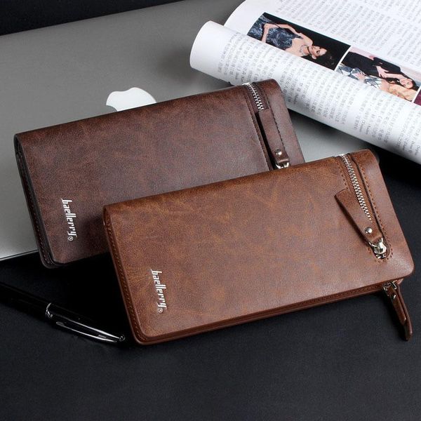 fahion men wallets brown slim phone men clutch bags leather card holder long designer purses & wallet, Red;black
fahion men wallets brown slim phone men clutch bags leather card holder long designer purses & wallet, Red;black