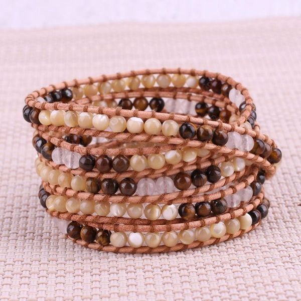 tennis kelitch bracelets jewelry mixed natural stone beads bangles leather cuff 5 wrap charm couple wristband, Golden;silver
tennis kelitch bracelets jewelry mixed natural stone beads bangles leather cuff 5 wrap charm couple wristband, Golden;silver