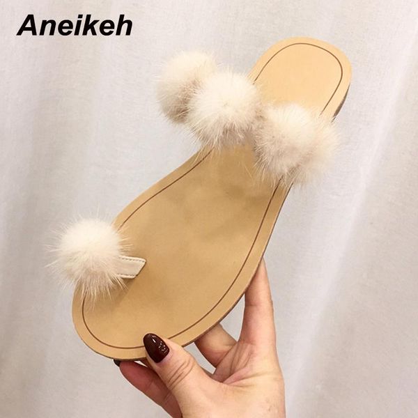 slippers aneikeh 2021 women shoes fashion novelty thong summer pu round toe flat with shallow slides polka dot outsidecasual, Black
slippers aneikeh 2021 women shoes fashion novelty thong summer pu round toe flat with shallow slides polka dot outsidecasual, Black