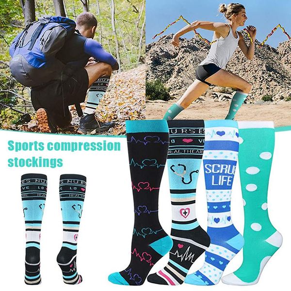 sports socks compression running calf support zipper closure elastic knee with, Black
sports socks compression running calf support zipper closure elastic knee with, Black
