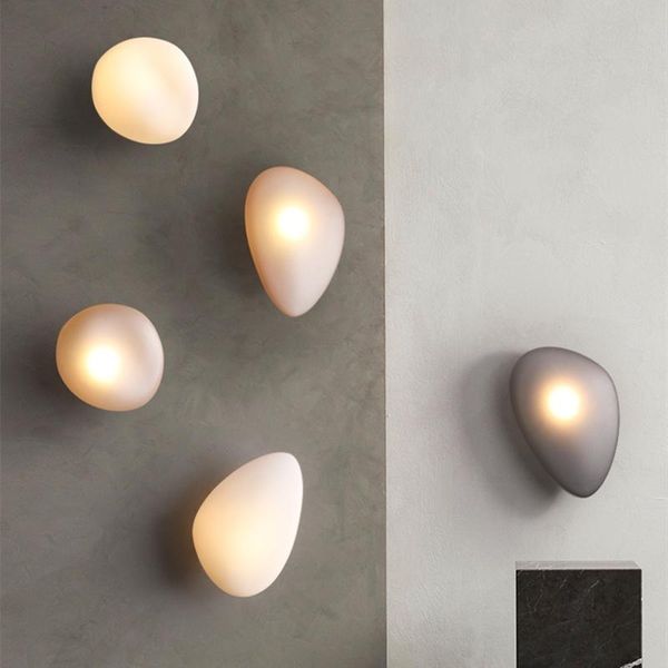 wall lamps nordic creative cobblestone led lamp study bedroom aisle personality stylish simple design decorative lighting fixture
wall lamps nordic creative cobblestone led lamp study bedroom aisle personality stylish simple design decorative lighting fixture