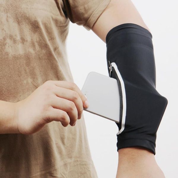 elbow & knee pads sports arm sleeve phone warmer summer running cycling uv protection sunscreen bag waterproof breathable fashion, Black;gray
elbow & knee pads sports arm sleeve phone warmer summer running cycling uv protection sunscreen bag waterproof breathable fashion, Black;gray