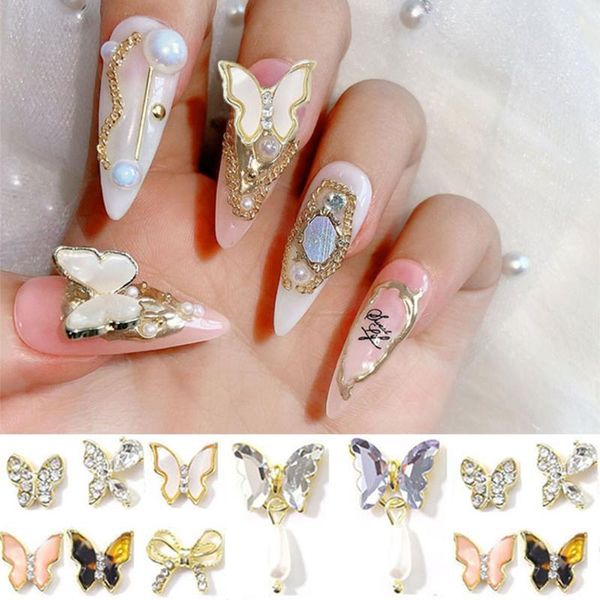 nail art decorations 10 pieces/batch diy 3d crystal butterfly alloy rhinestone potherapy glue pendant net red jewelry decoration, Silver;gold
nail art decorations 10 pieces/batch diy 3d crystal butterfly alloy rhinestone potherapy glue pendant net red jewelry decoration, Silver;gold