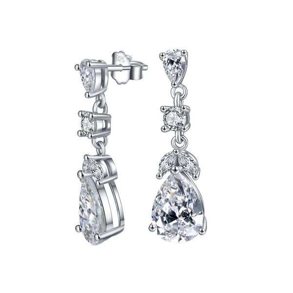 s925 sterling silver tassel earrings fashion pear cut zircon ladies wedding jewelry holiday gifts, Golden
s925 sterling silver tassel earrings fashion pear cut zircon ladies wedding jewelry holiday gifts, Golden