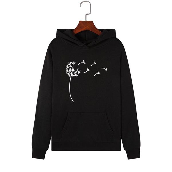 women's hoodies & sweatshirts winter dandelion print fashion oversized hoddies harajuku streetwear thick autumn aesthetic hooded sweats, Black
women's hoodies & sweatshirts winter dandelion print fashion oversized hoddies harajuku streetwear thick autumn aesthetic hooded sweats, Black
