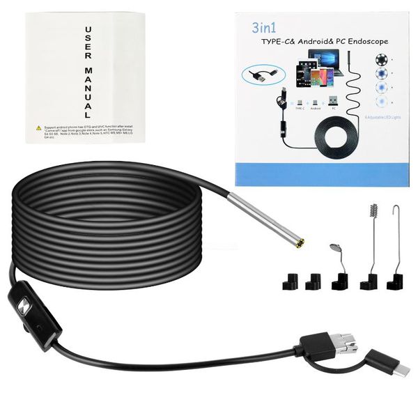 cameras 3.9mm tiny lens 3-in-1 micro usb type c waterproof inspection for android pc borescope with adjustable led
cameras 3.9mm tiny lens 3-in-1 micro usb type c waterproof inspection for android pc borescope with adjustable led