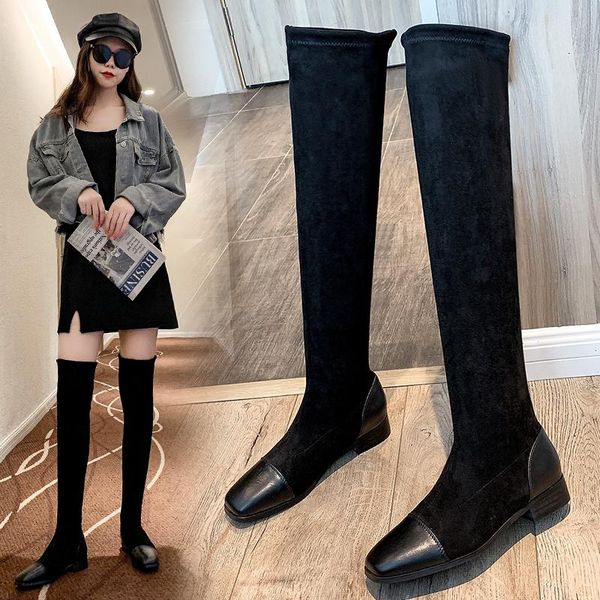 boots women over knee autumn shoes winter footwear boots-women round toe over-the-knee mid calf 2021 rubber low ladies lace-up, Black
boots women over knee autumn shoes winter footwear boots-women round toe over-the-knee mid calf 2021 rubber low ladies lace-up, Black