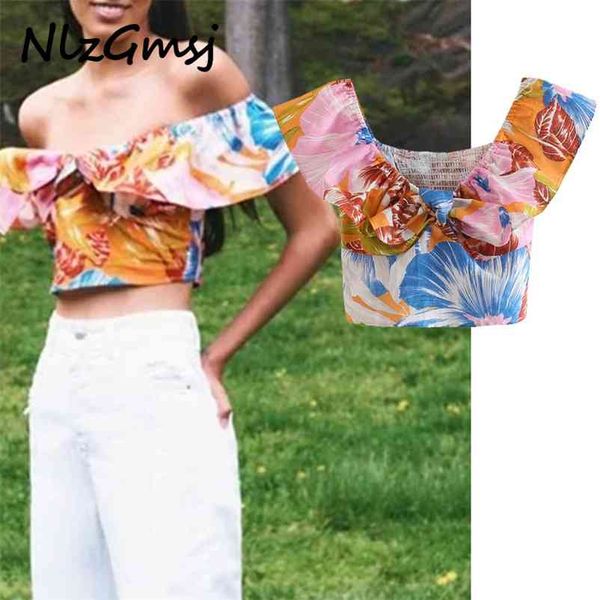 blouse print off shoulder crop female fashion ruffle elastic casual beach chic woman blouse 05 210628, White
blouse print off shoulder crop female fashion ruffle elastic casual beach chic woman blouse 05 210628, White