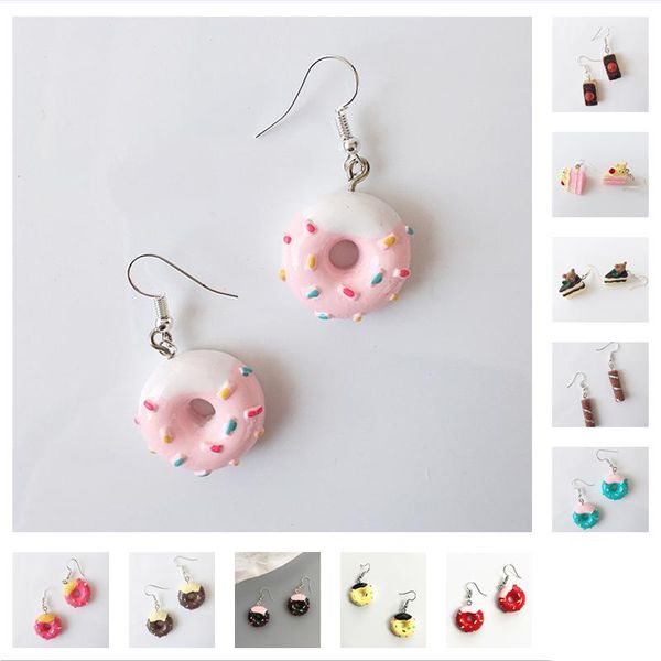 dangle & chandelier fashion cute sweets earrings pink donut drop for girls women children birthday gift lovely jewelry, 1 pair, Silver
dangle & chandelier fashion cute sweets earrings pink donut drop for girls women children birthday gift lovely jewelry, 1 pair, Silver
