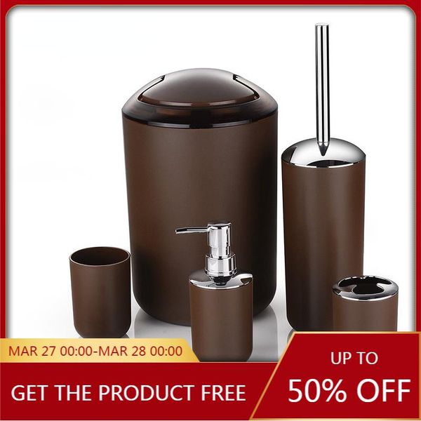 bath accessory set goalone 6pcs/set luxury bathroom accessories plastic toothbrush holder cup soap dispenser dish toilet brush trash can
bath accessory set goalone 6pcs/set luxury bathroom accessories plastic toothbrush holder cup soap dispenser dish toilet brush trash can