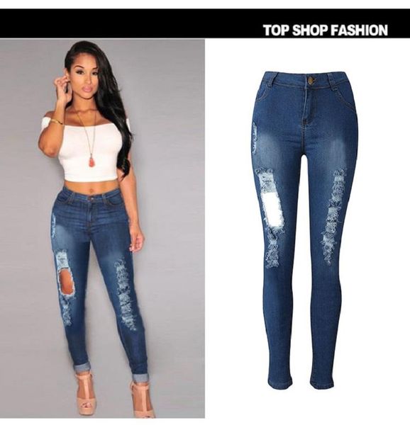 women's jeans 2021 women elastic bulift high waisted casual denim ripped holes skinny, Blue
women's jeans 2021 women elastic bulift high waisted casual denim ripped holes skinny, Blue