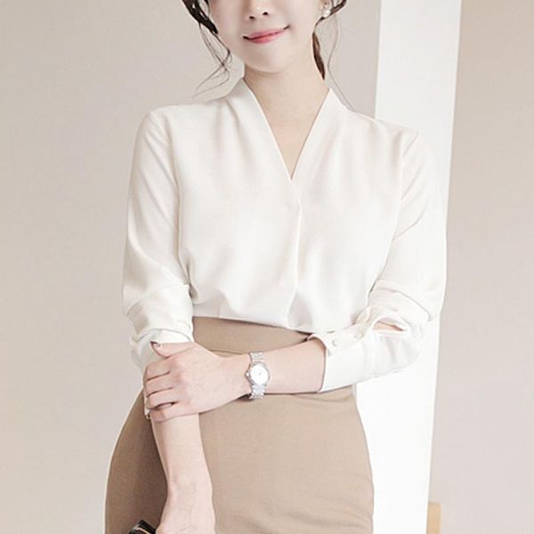 women's blouses & shirts blouse women shirt chiffon long-sleeved and summer professional loose v-neck white blusas mujer de moda
women's blouses & shirts blouse women shirt chiffon long-sleeved and summer professional loose v-neck white blusas mujer de moda