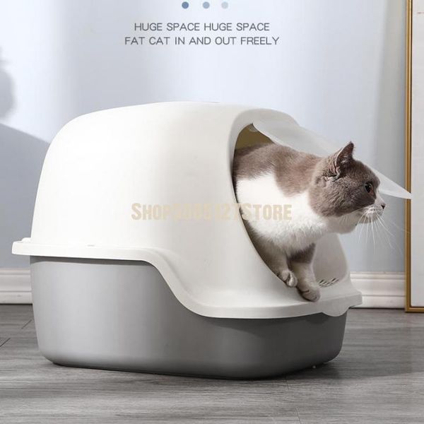 extra large cat litter basin fully enclosed splash proof and odor proof extra large cat toilet kitten products
extra large cat litter basin fully enclosed splash proof and odor proof extra large cat toilet kitten products