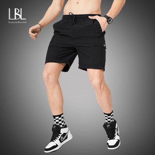 men's shorts lbl summer men 2021 casual fitness streetwear breathable cargo jogger mens brand pocket, White;black
men's shorts lbl summer men 2021 casual fitness streetwear breathable cargo jogger mens brand pocket, White;black