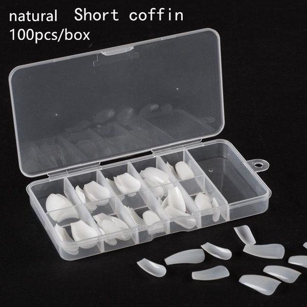 false nails 100pcs/box french short tips gel x extension system full cover sculpted clear ballerina stiletto coffin nail, Red;gold
false nails 100pcs/box french short tips gel x extension system full cover sculpted clear ballerina stiletto coffin nail, Red;gold