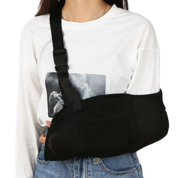 adjustable breathable arm sling lightweight arm wrist fracture support strap elbow mesh shoulder protector shoulder, Black;gray
adjustable breathable arm sling lightweight arm wrist fracture support strap elbow mesh shoulder protector shoulder, Black;gray