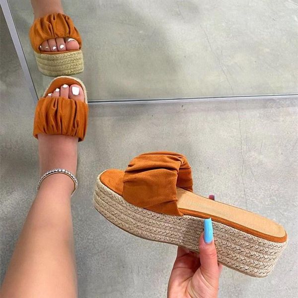 slippers women shoes 2021summer thick-soled rope sandals and women's european american large size, Black
slippers women shoes 2021summer thick-soled rope sandals and women's european american large size, Black