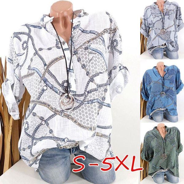 fashion blouse women plus size 5xl summer v-neck print shirt short sleeve blusas mujer 2021 womens and blouses women's & shirts, White
fashion blouse women plus size 5xl summer v-neck print shirt short sleeve blusas mujer 2021 womens and blouses women's & shirts, White