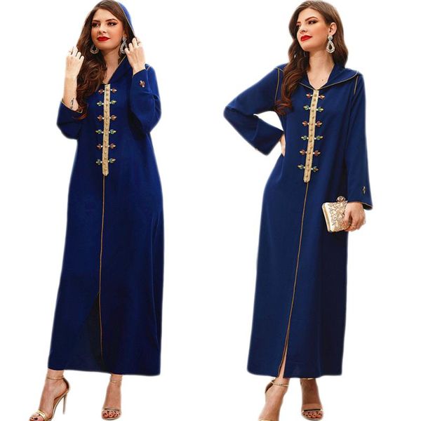 ethnic clothing dubai muslim women long dress hand sewing diamonds hooded abaya islamic ramadan eid maxi robe gown moroccan turkish caftan a, Red
ethnic clothing dubai muslim women long dress hand sewing diamonds hooded abaya islamic ramadan eid maxi robe gown moroccan turkish caftan a, Red