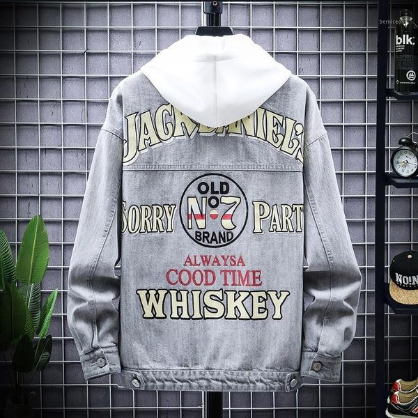 men's jackets jacket 2021 spring and autumn hip hop street coat homme casual loose denim male turn-down collar men clothing, Black;brown
men's jackets jacket 2021 spring and autumn hip hop street coat homme casual loose denim male turn-down collar men clothing, Black;brown